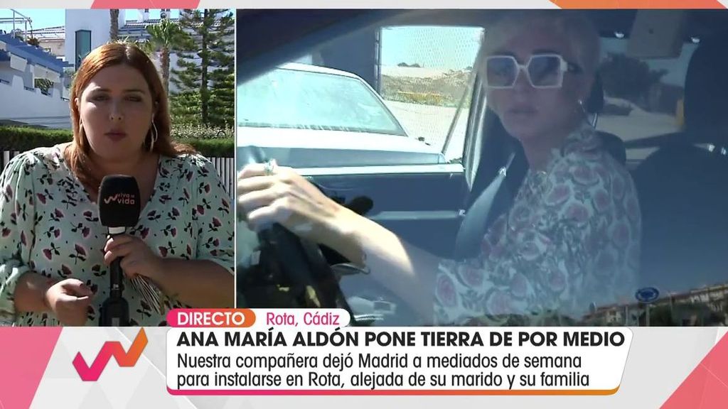 Ana María Aldón se refugia en el Rocío