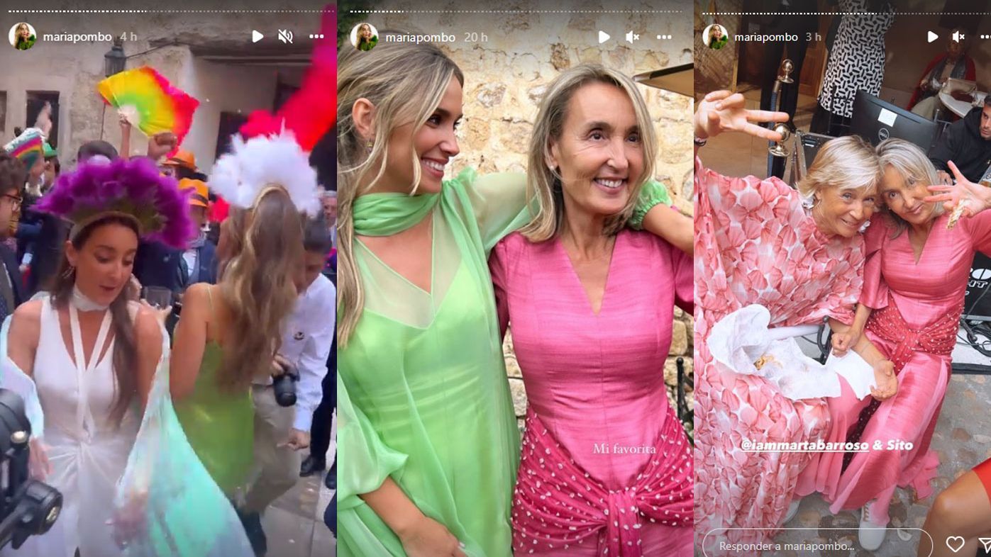 El look de la madre de Lucía, Marta y María Pombo
