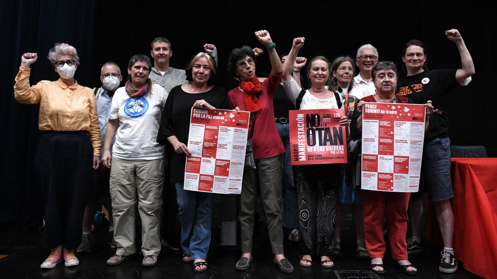 Manifestacion contra la OTAN en Madrid