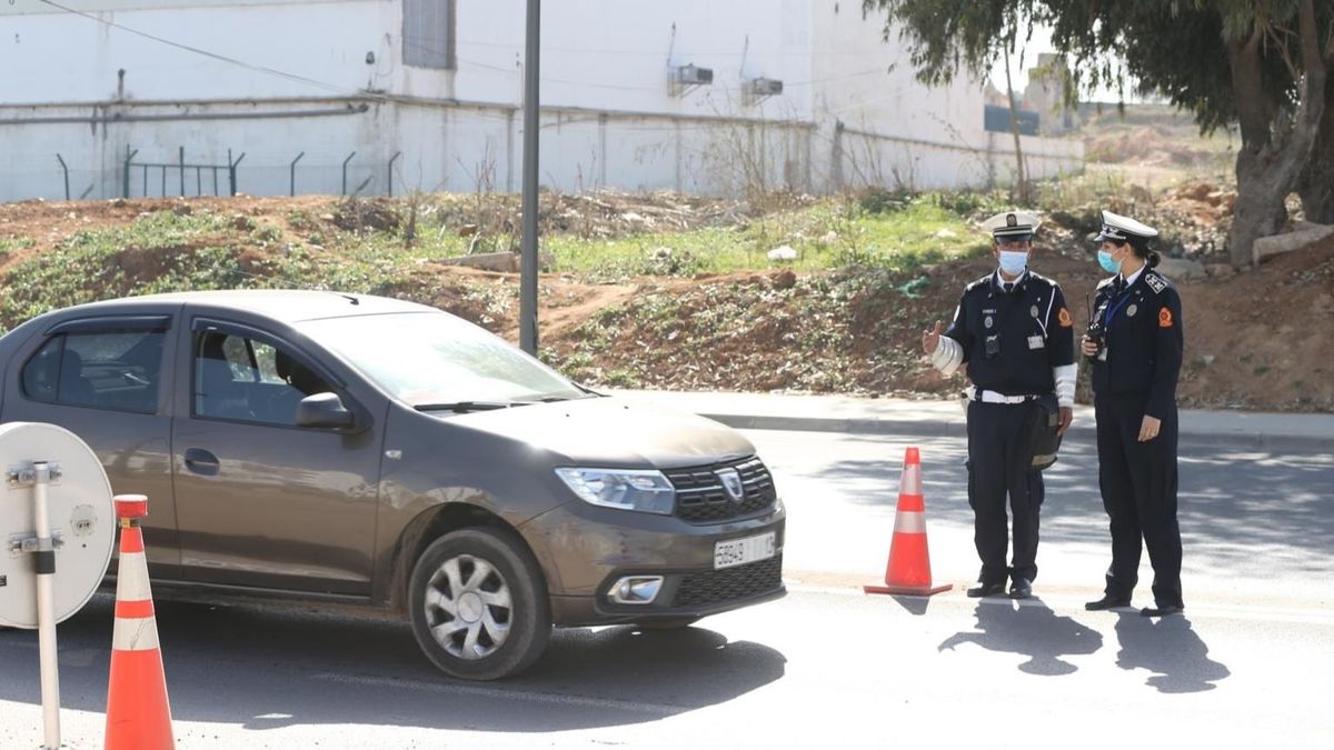 Policía marroquí Policía marroquí