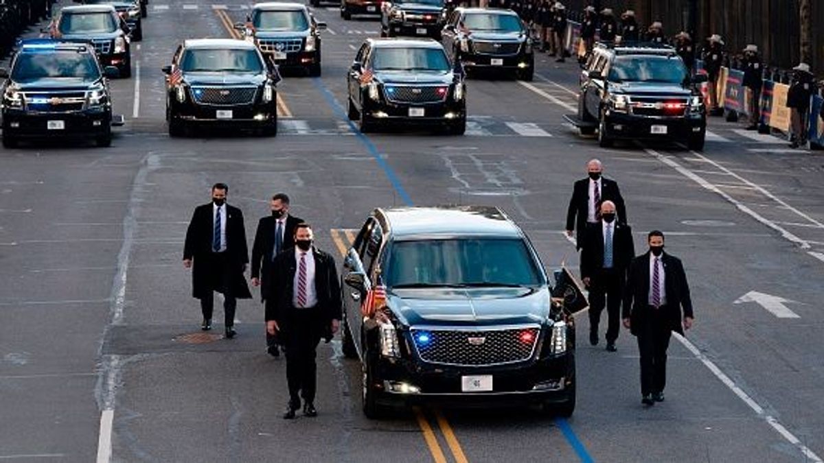 Así es 'la bestia', el coche de Joe Biden que circulará por Madrid para la cumbre de la OTAN