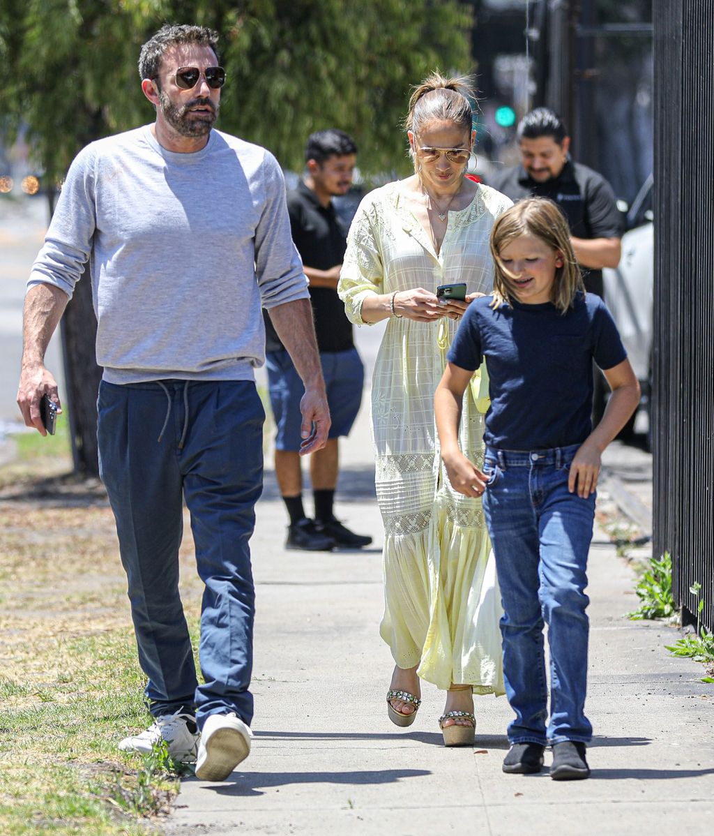 Cada vez es más habitual ver a Jennifer Lopez con los hijos de Ben Affleck