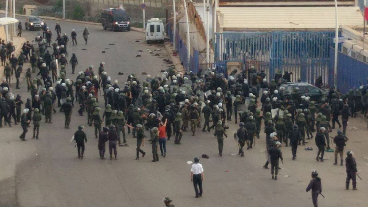 Dieciocho emigrantes muertos en intento de cruzar a Melilla, según Marruecos Dieciocho emigrantes muertos en intento de cruzar a Melilla, según Marruecos