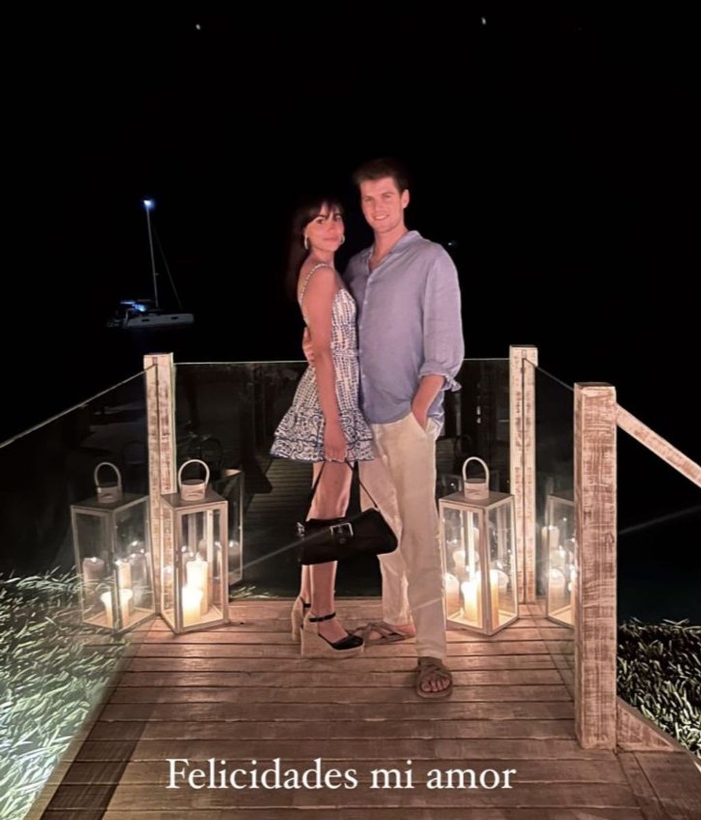 La foto con la que Miguel Bernardeu ha felicitado a Aitana por su 23 cumpleaños