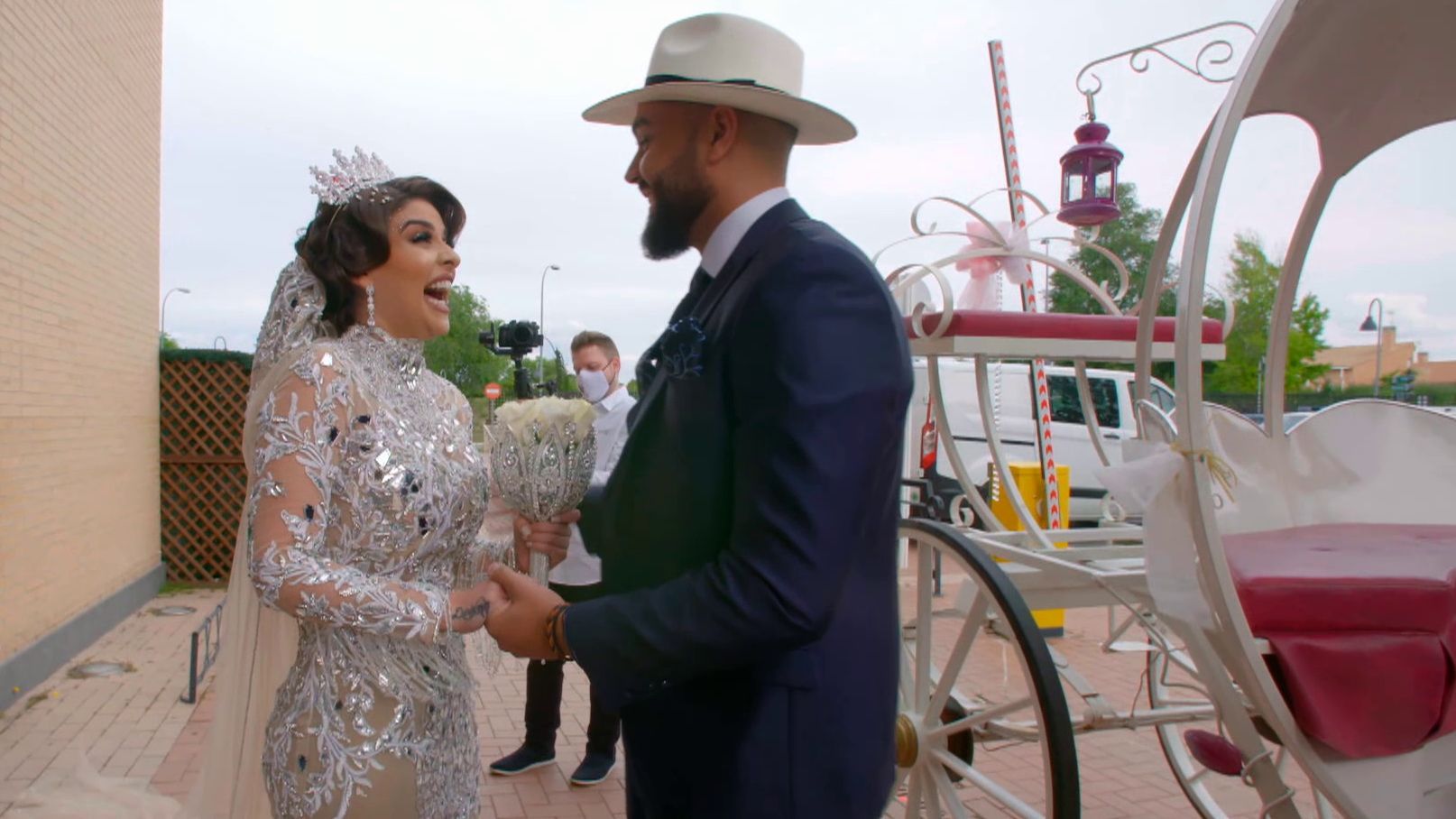 La inesperada sorpresa de Jose a la Rebe momentos antes de casarse: así ha sido su paseo en carroza