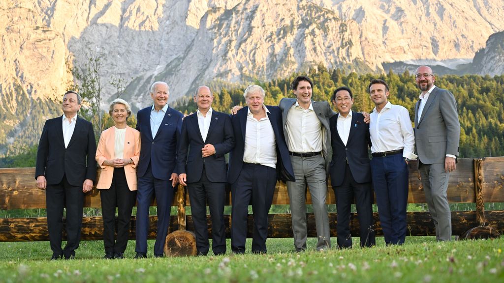 La segunda sesión de la cumbre del G7 en Alemania aborda la aprobación de nuevas sanciones a Rusia