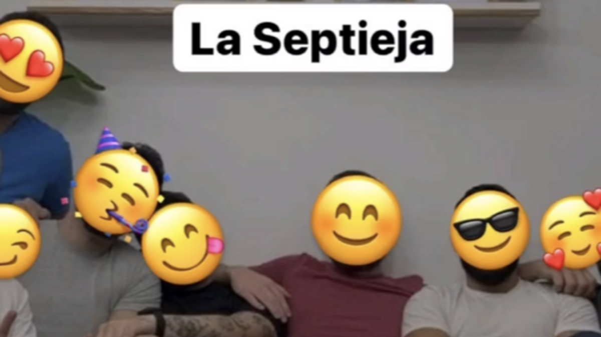 La septieja, en su comentada foto en grindr