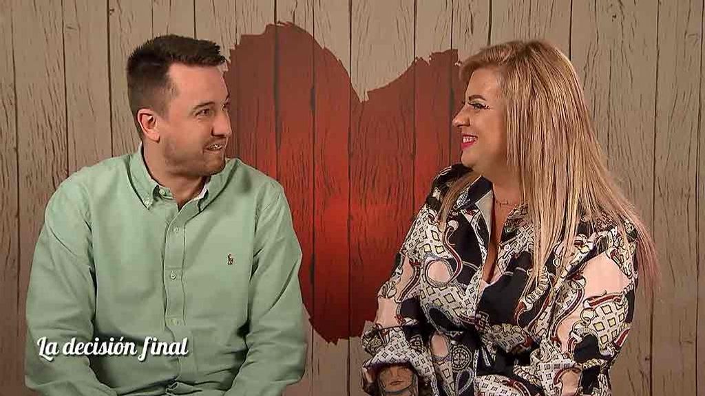 Pablo y Anna durante su paso por 'First Dates'