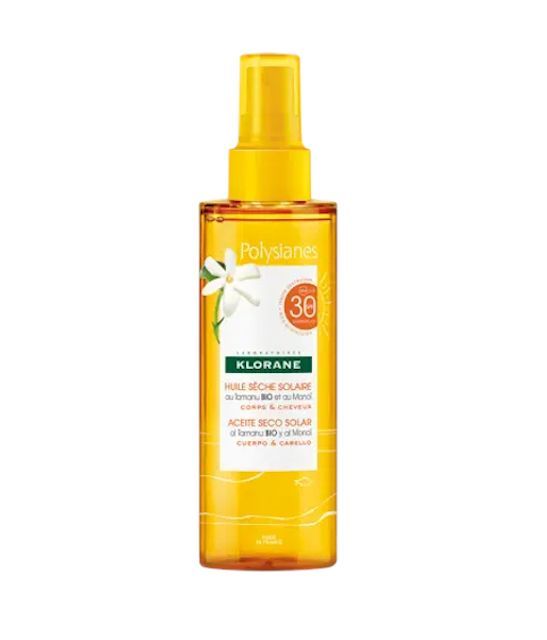 Polysianes Aceite Seco SPF 30 de Klorane