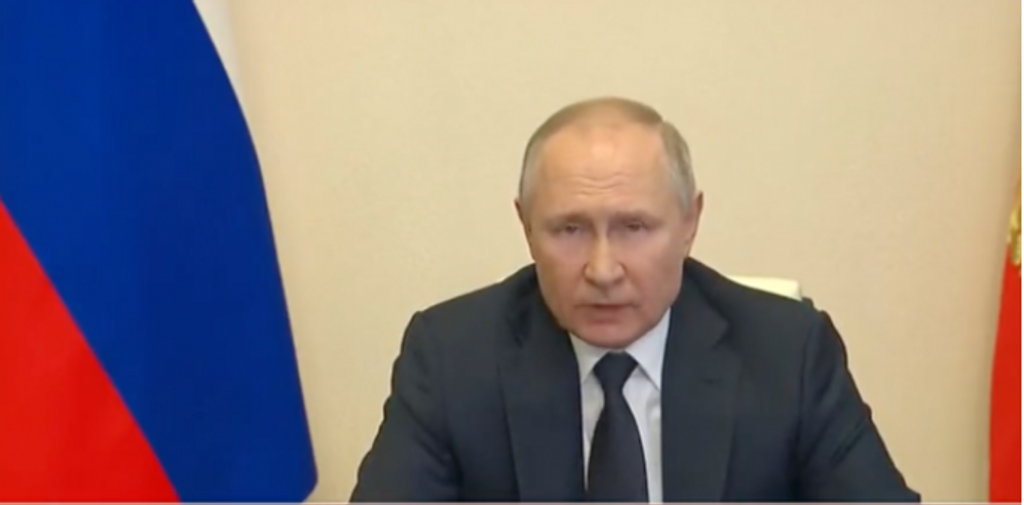 Putin dice que no cesará en su ofensiva