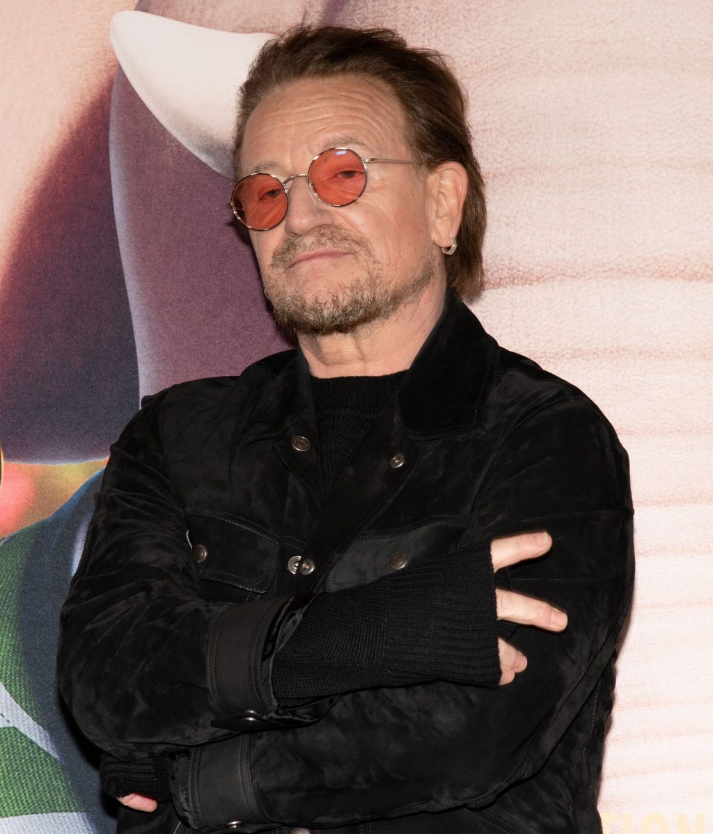 Bono, el líder de la banda U2