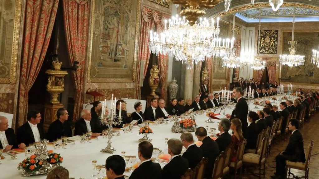 El Comedor de Gala del Palacio Real será el escenario de la cena de gala de cumbre de la OTAN en Madrid