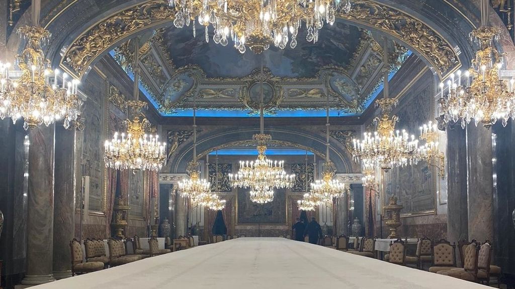 EuropaPress 4080655 preparacion mesa estado palacio real cena gala ofrecen reyes presidente