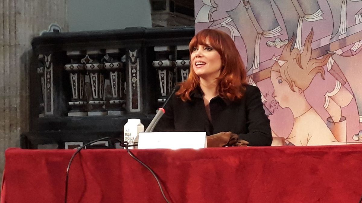 La artista Paula Bonet durante un evento La artista Paula Bonet durante un evento