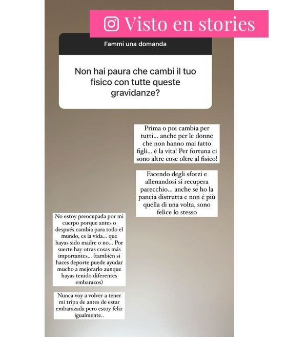 Las consecuencias físicas a las que se enfrenta Alice Campello en su cuarto embarazo