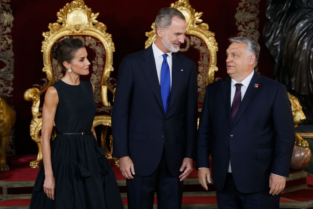 Los Reyes presiden la cena con los jefes de Estado de la OTAN en el Palacio Real