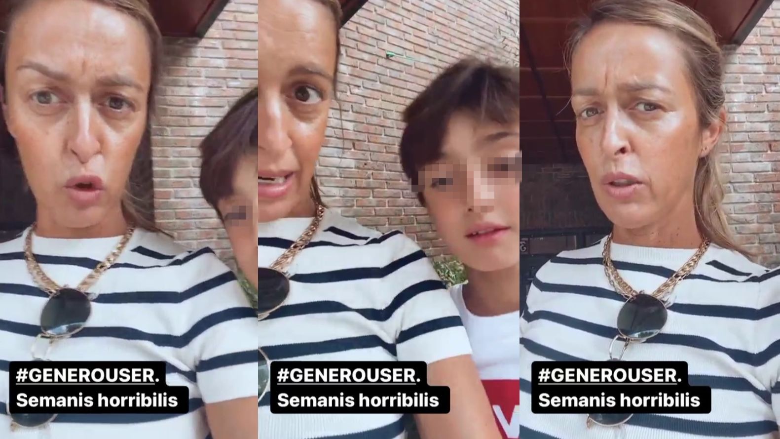 María Amores habla del shock anafiláctico que ha sufrido su hijo Ion