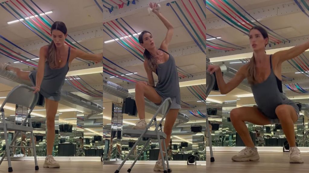 Marta López Álamo entrena con el 'Método Tracy Anderson' (Nuria Marín)