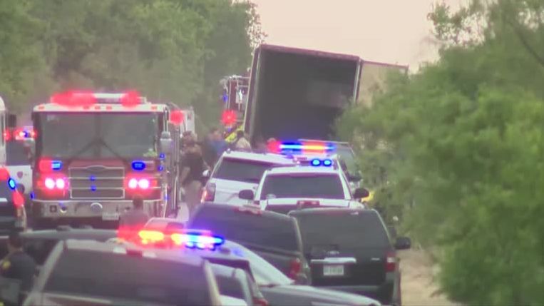 Hallados 46 migrantes muertos en un tráiler en San Antonio, Texas