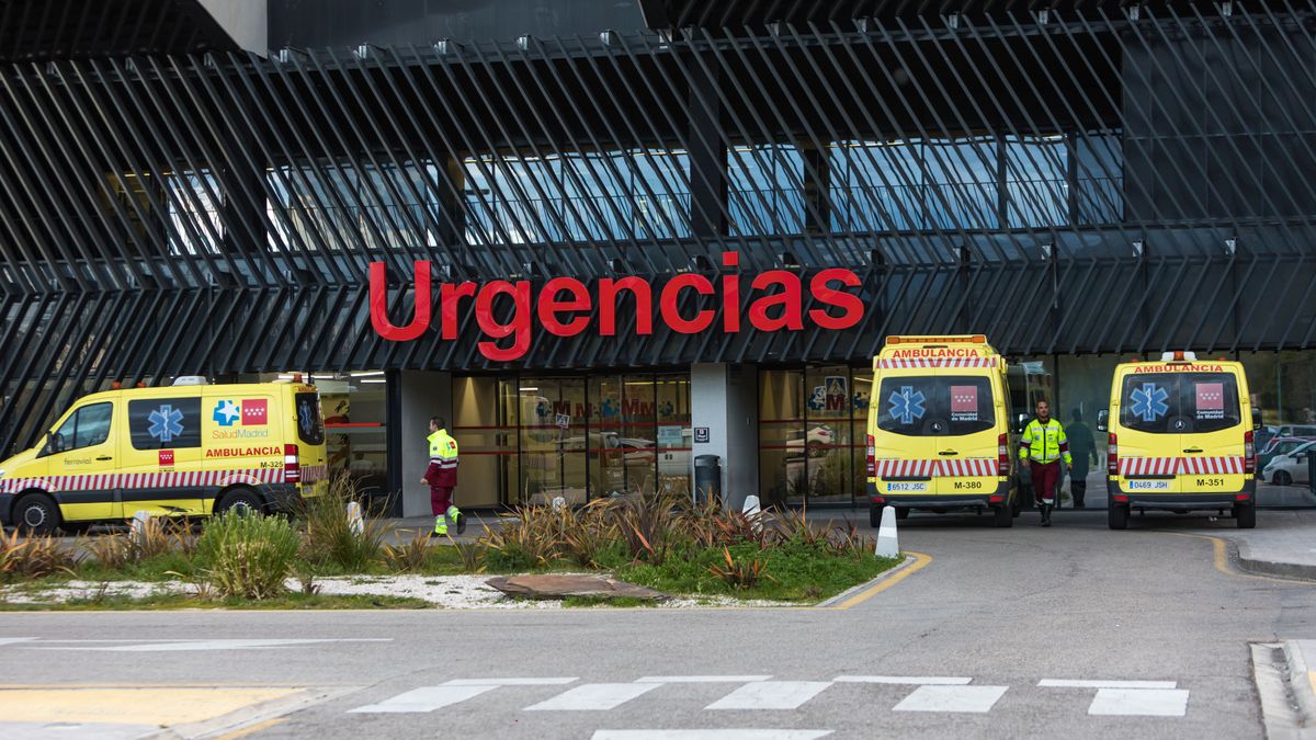 Urgencias del Hospital de Villalba, en Madrid
