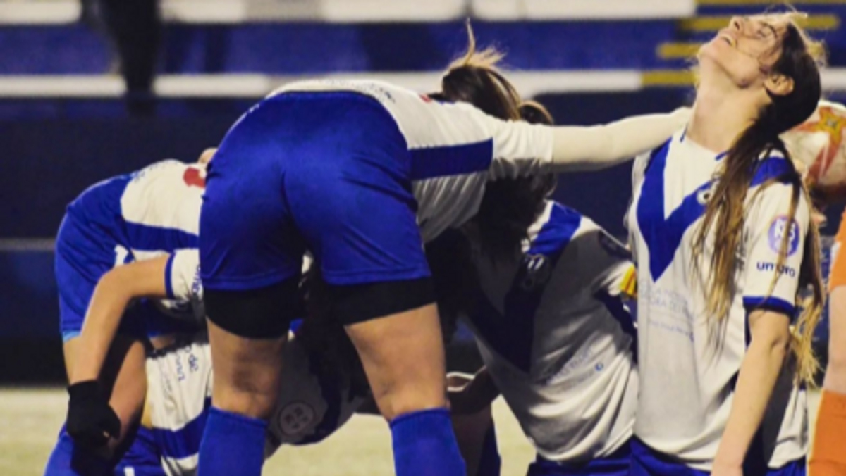 Valentina Berr en un partido Valentina Berr en un partido