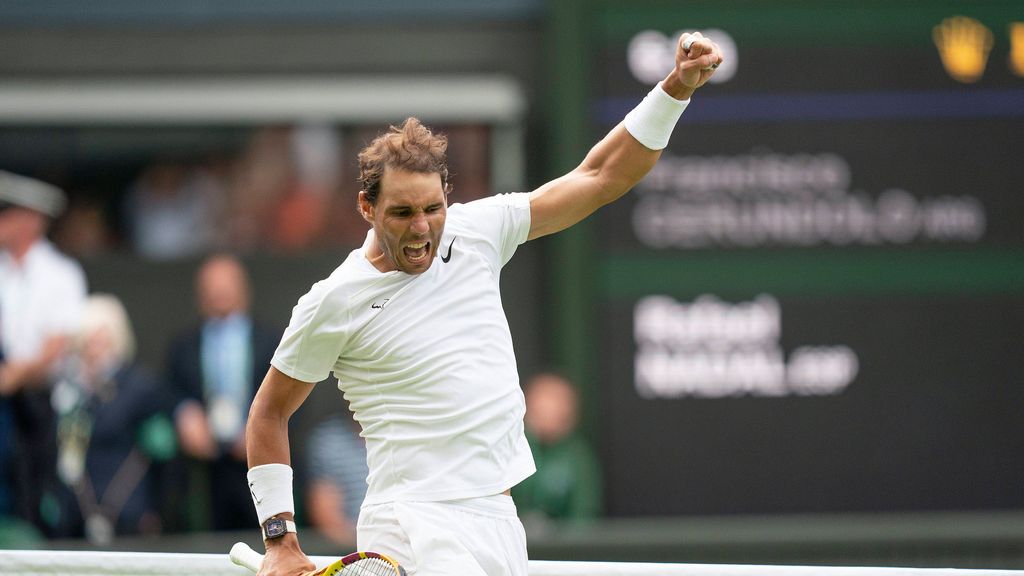 Rafa Nadal vuelve a ganar en Wimbledon y la suerte sigue sonriéndole: cuatro rivales, fuera