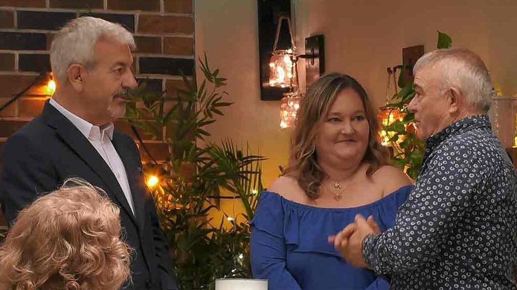 Ángeles y José en 'First Dates'