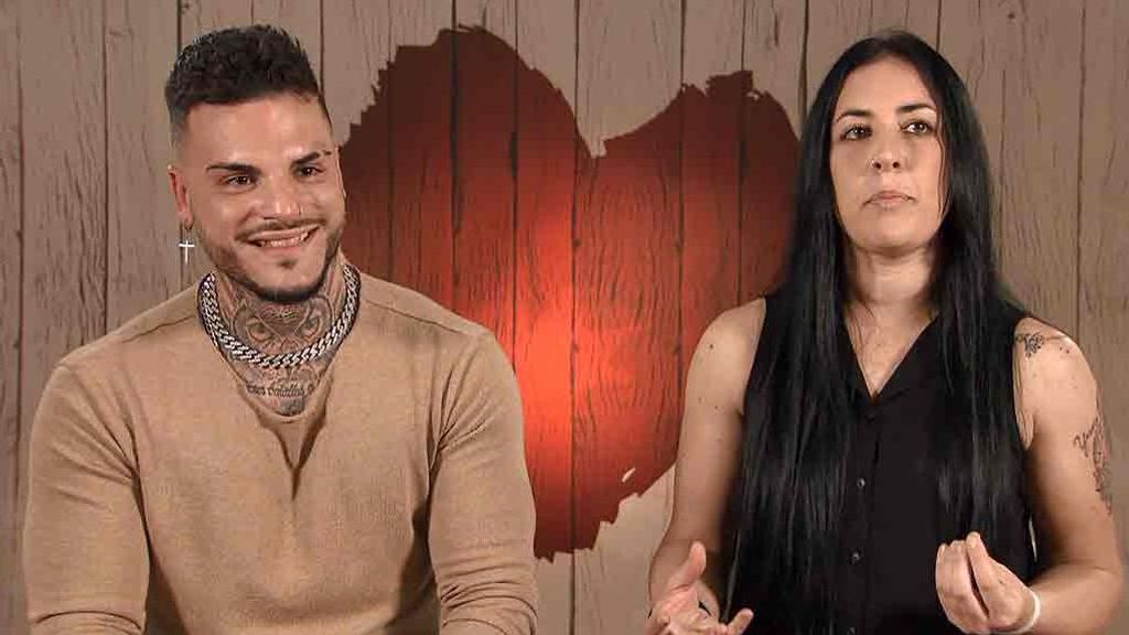 Desiré y Mariano durante su cita en 'First Dates'