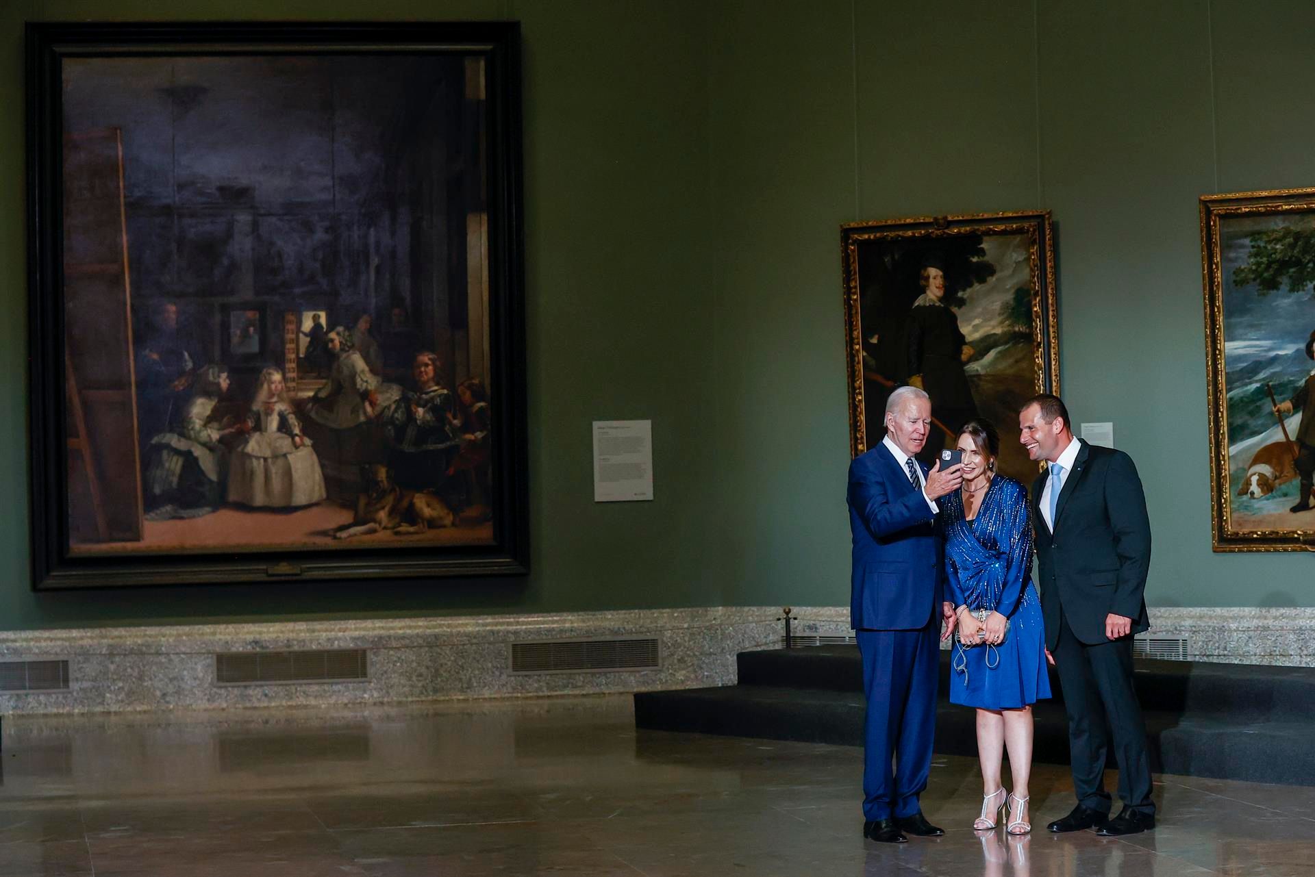 La cena de los líderes de la OTAN en el Prado, en imágenes