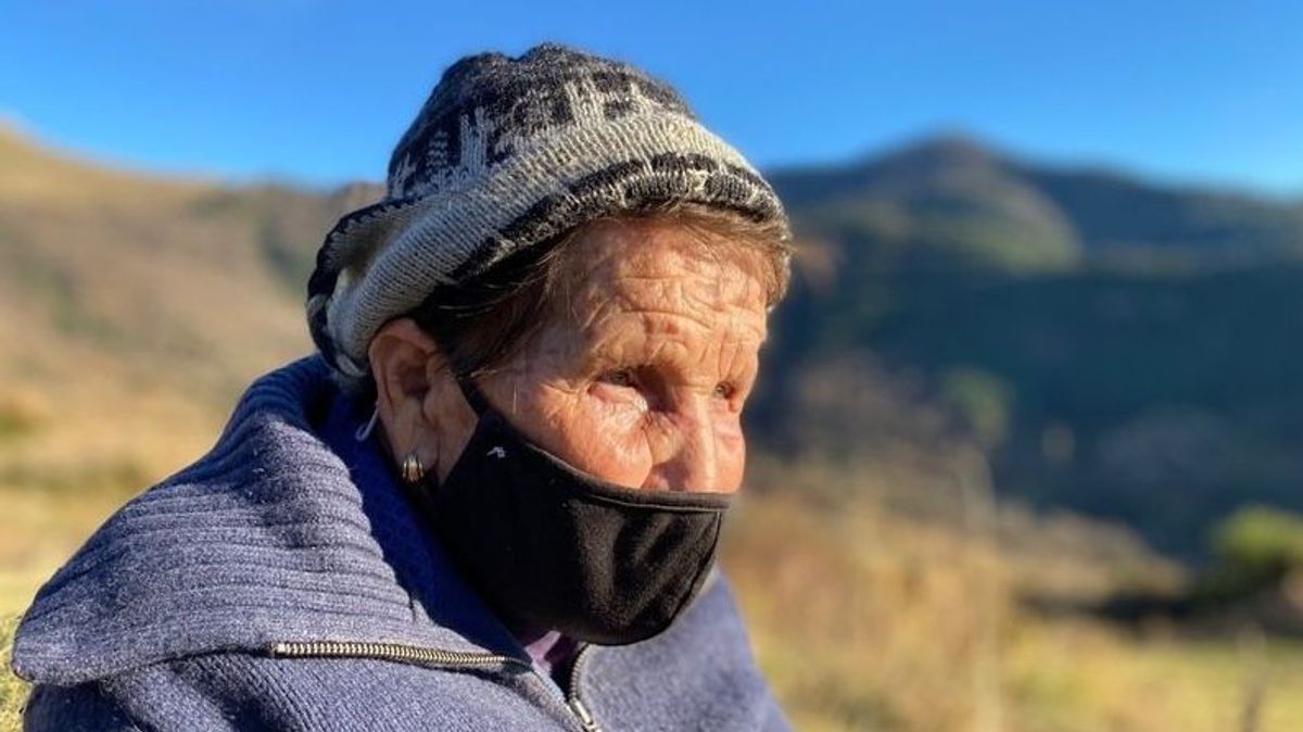 Marina Vilalta, la pastora más vieja de Cataluña Marina Vilalta, la pastora más vieja de Cataluña