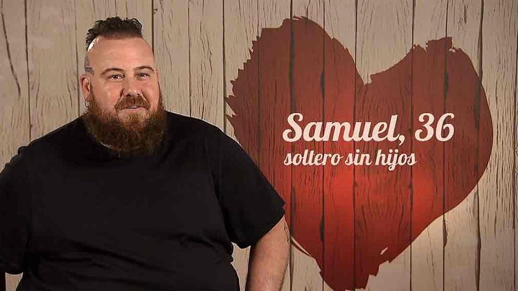 Samuel durante su paso por 'First Dates'