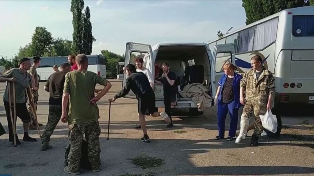 Intercambio de prisioneros entre Rusia y Ucrania