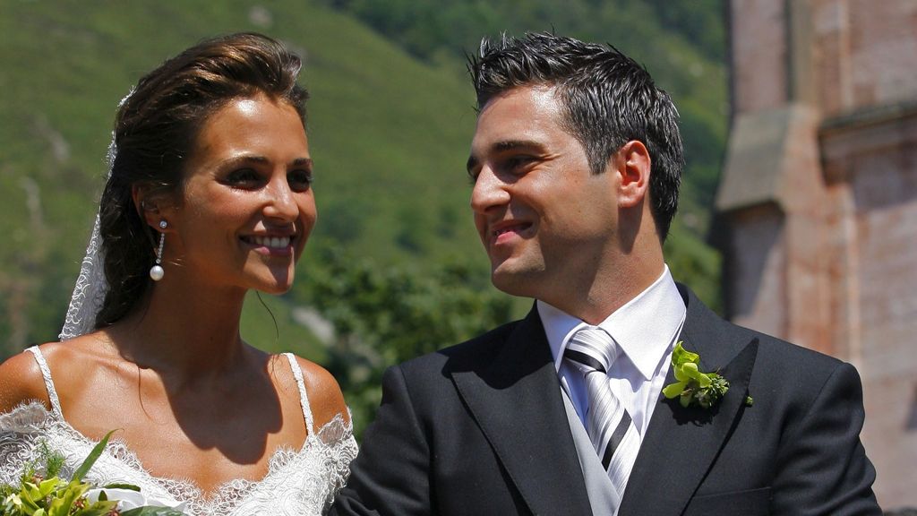 Paula y David se casaron en la basílica de Covadonga.
