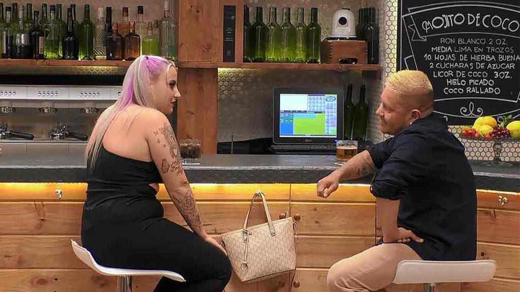 Rodri y Anaís durante su cita en 'First Dates'