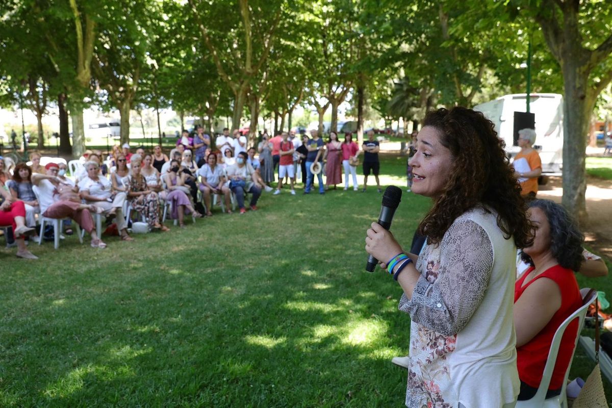 La candidata de 'Por Andalucía' a la Presidencia de la Junta, Inma Nieto. La candidata de 'Por Andalucía' a la Presidencia de la Junta, Inma Nieto.
