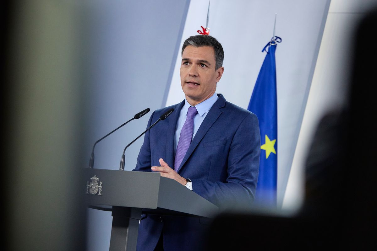 El presidente del Gobierno de España , Pedro Sánchez El presidente del Gobierno de España , Pedro Sánchez