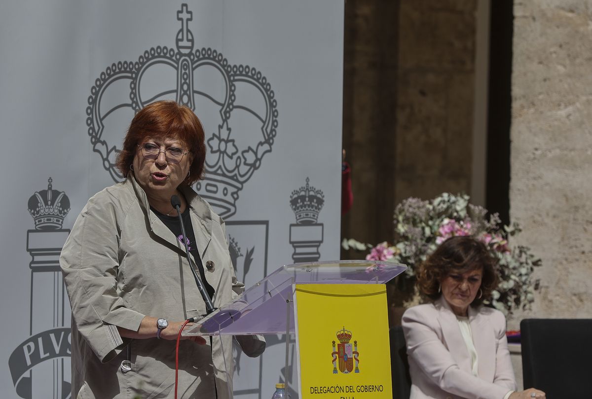 Archivo - La delegada del Gobierno en la Comunitat Valenciana, Gloria Calero
