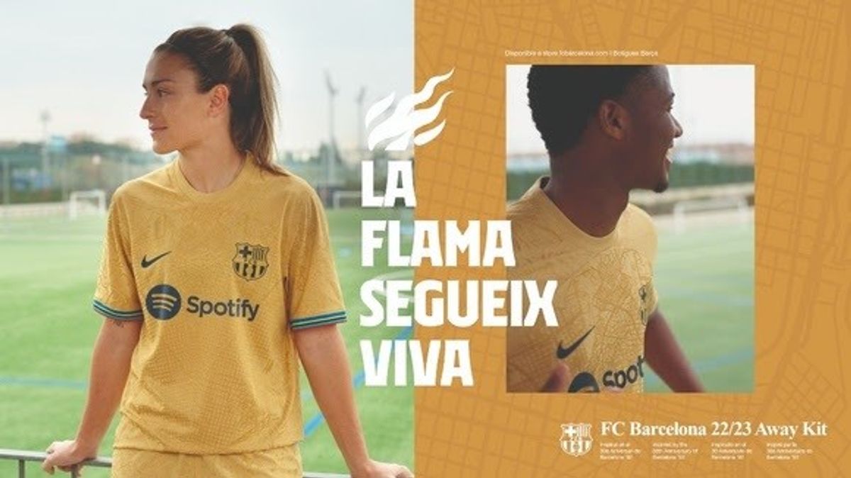 Nueva segunda equipación del FC Barcelona Nueva segunda equipación del FC Barcelona