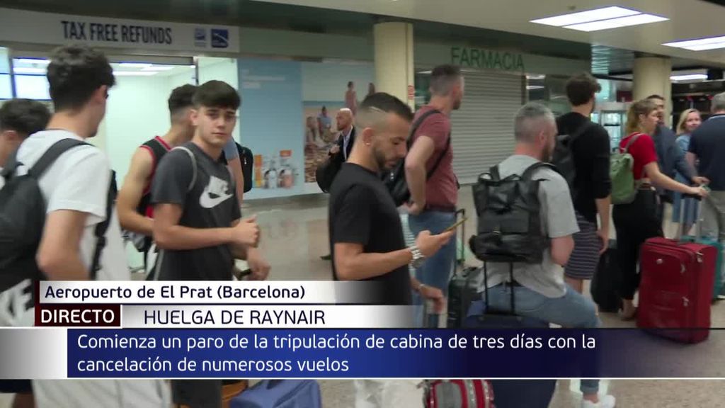 La huelga de Ryanair provoca retrasos en todos sus vuelos desde España