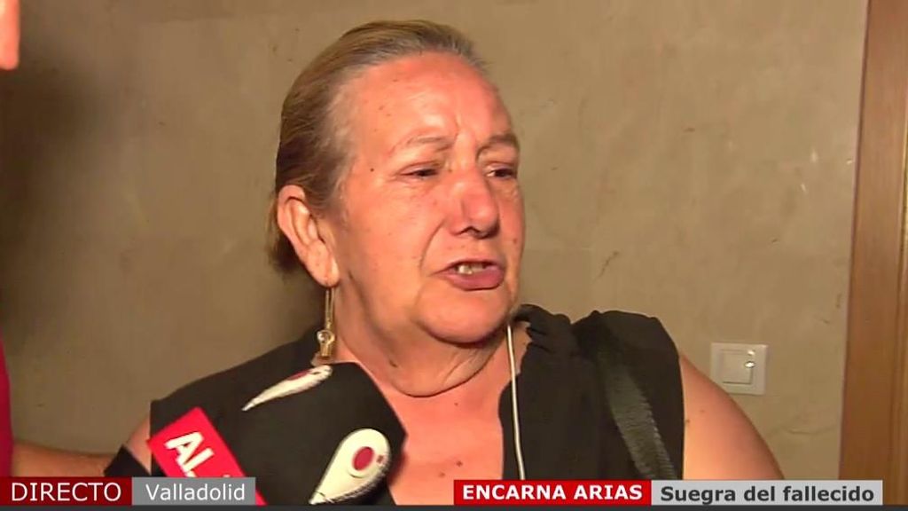 La suegra del fallecido en Valladolid se derrumba en directo: “Le ha pegado un tiro en el corazón”