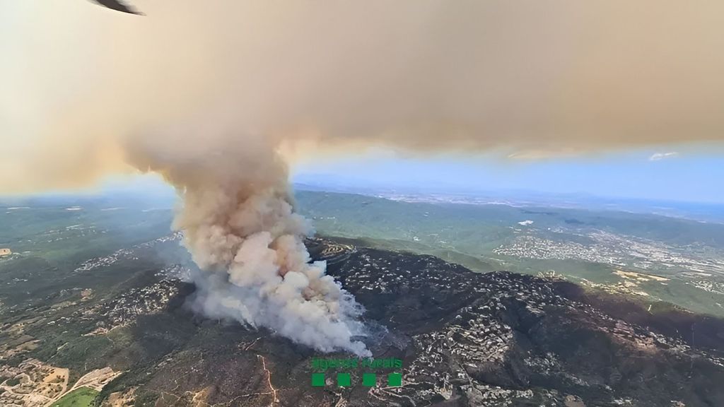 Incendio en Girona