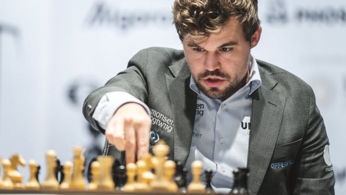 El maestro noruego ajedrecista Magnus Carlsen El maestro noruego ajedrecista Magnus Carlsen