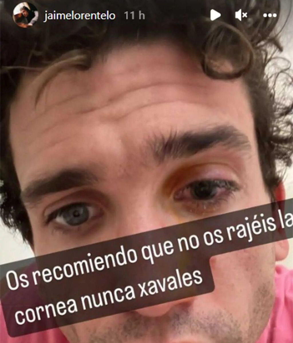 Imagen subida por Jaime Lorente a su cuenta de Instagram