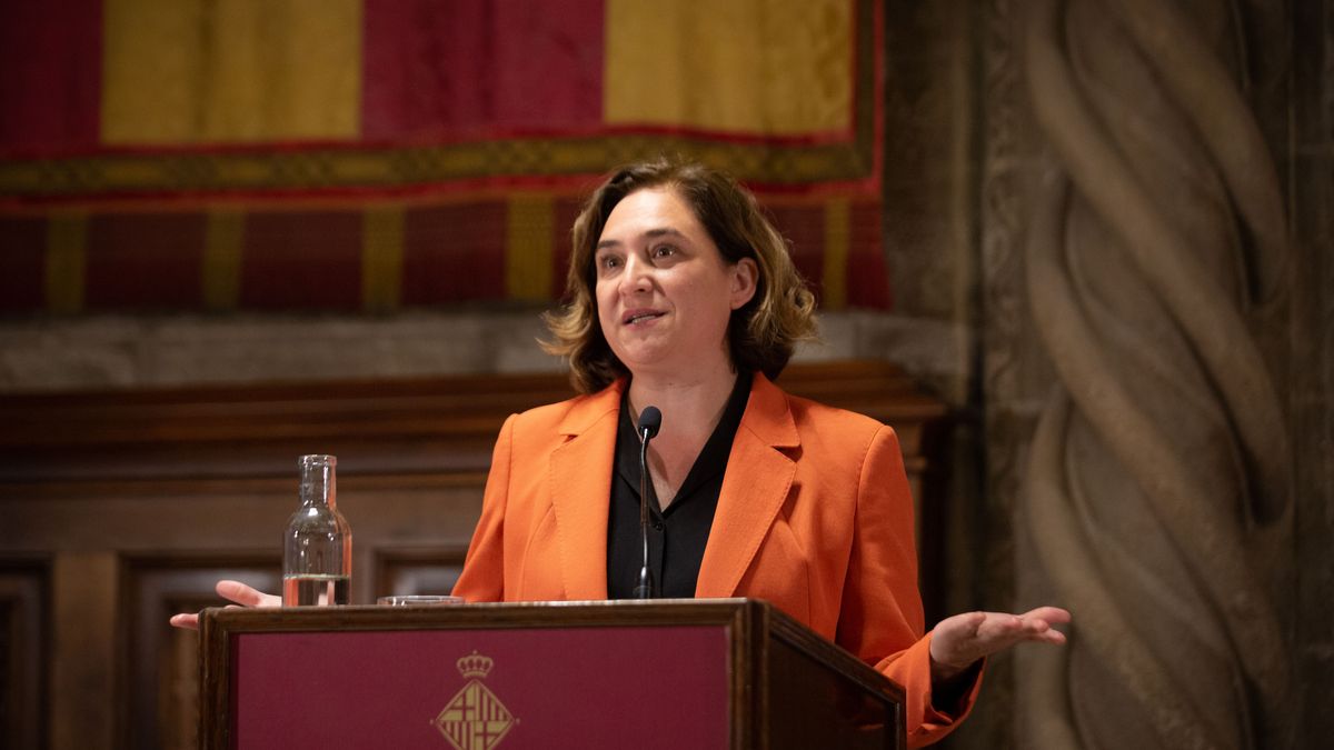 La alcaldesa de Barcelona, Ada Colau, en una imagen de archivo La alcaldesa de Barcelona, Ada Colau, en una imagen de archivo