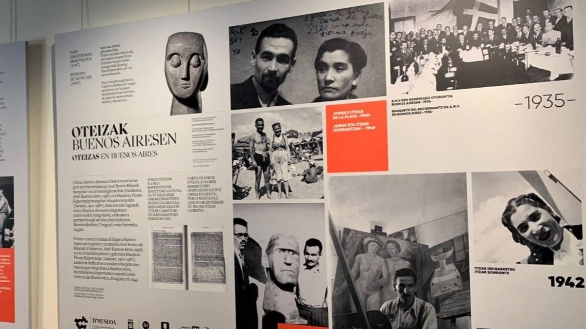 Parte de la muestra 'Oteiza Argentinan' Parte de la muestra 'Oteiza Argentinan'