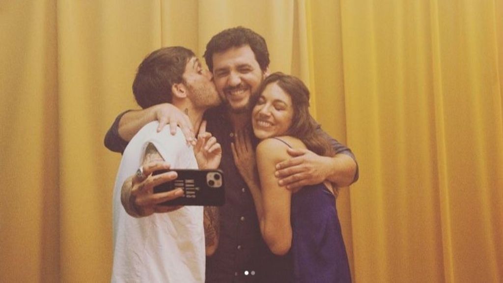Víctor Elías, Fran Perea y Ana Guerra