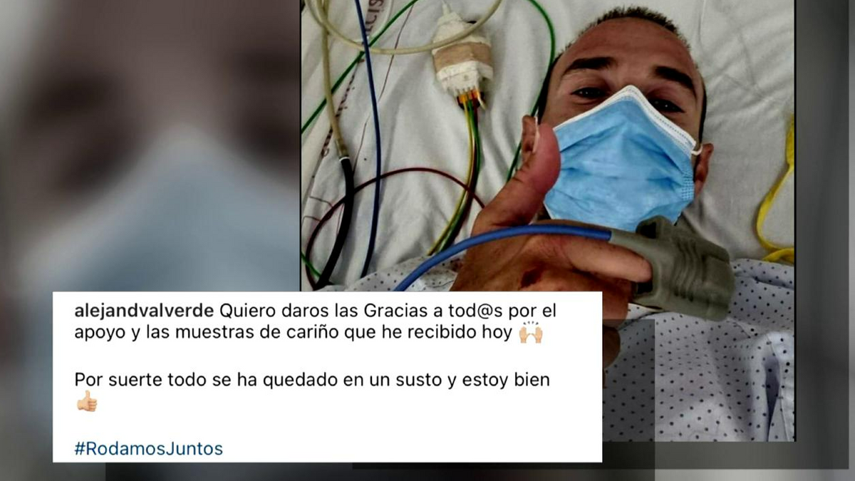 Detenido el conductor que ha atropellado a Alejandro Valverde y a otros dos ciclistas en Murcia