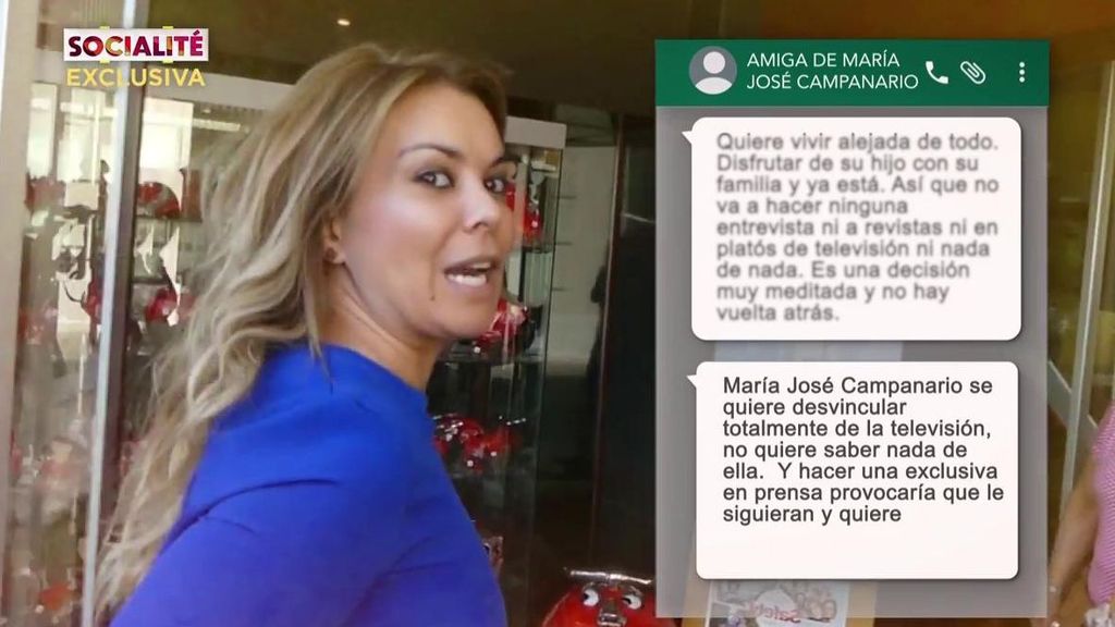 Hablamos con una amiga de María José Campanario