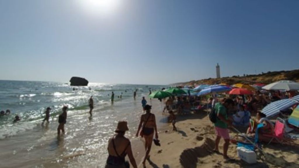 Playa Matalascañas, en Huelva