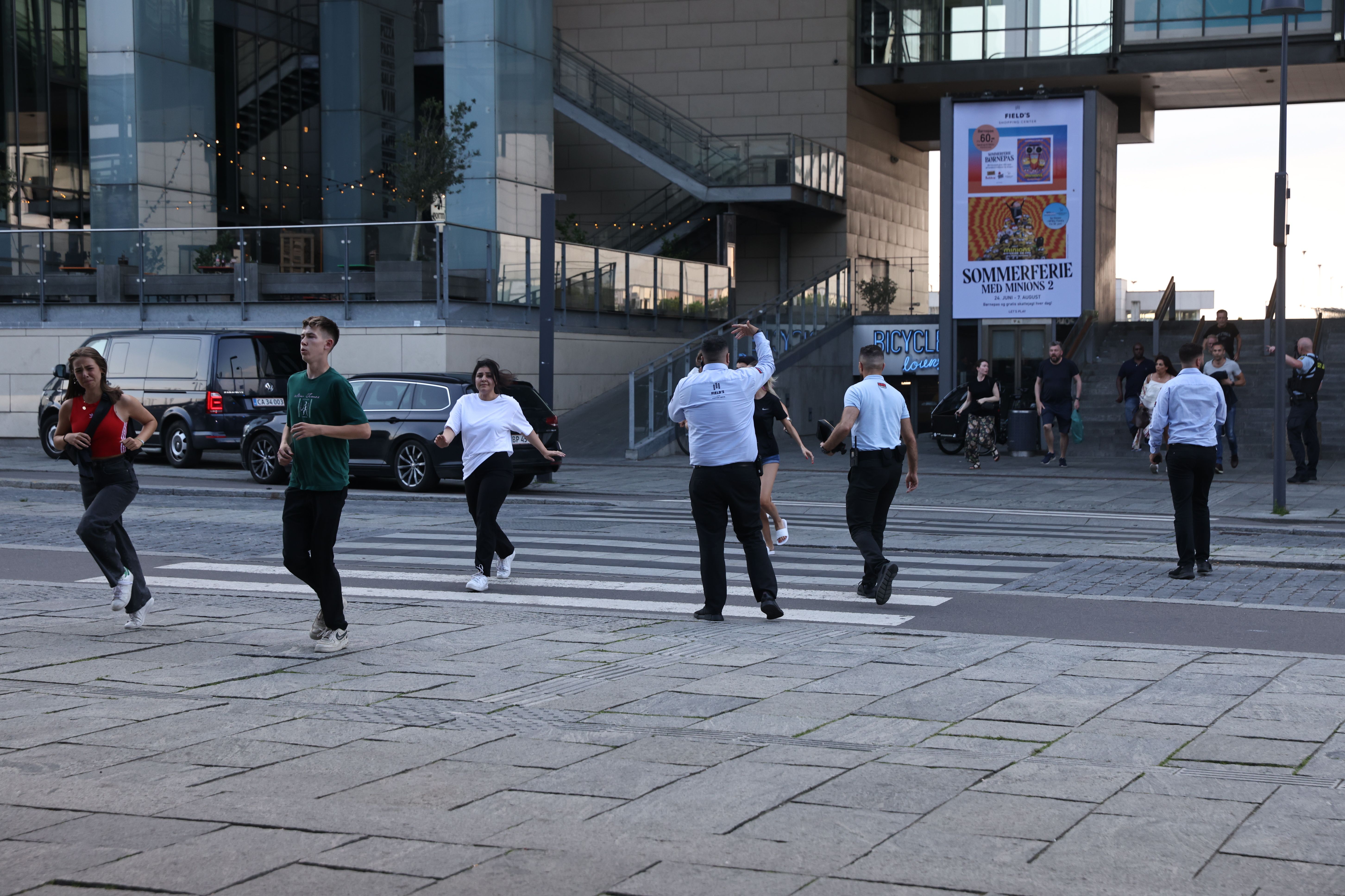 El brutal tiroteo del centro comercial en Dinamarca que ha dejado tres heridos, en imágenes